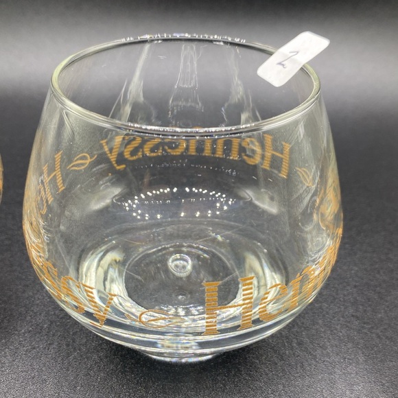 Vintage Hennessy Cognac Snifter Glasses with bubble base Set of 3 - Picture 6 of 13